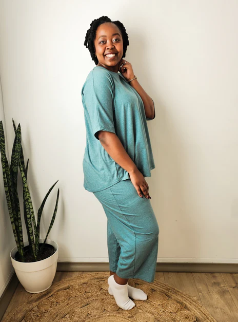 3/4 Pajammer Matching Set - Image 7