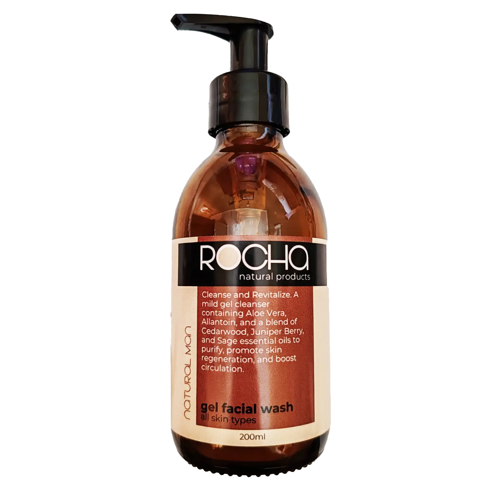 Natural Man - Gel Facewash