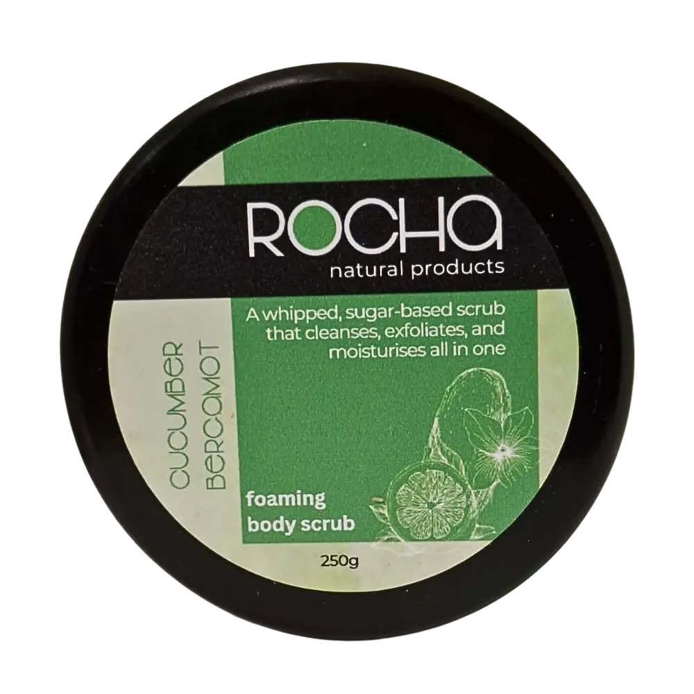 Cucumber & Bergamot Foaming Sugar Scrub