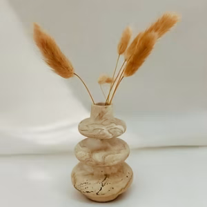 Geometric Stacked Vase