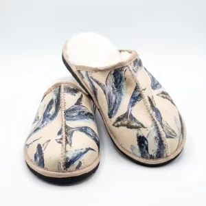 Genuine Leather Mule Slippers