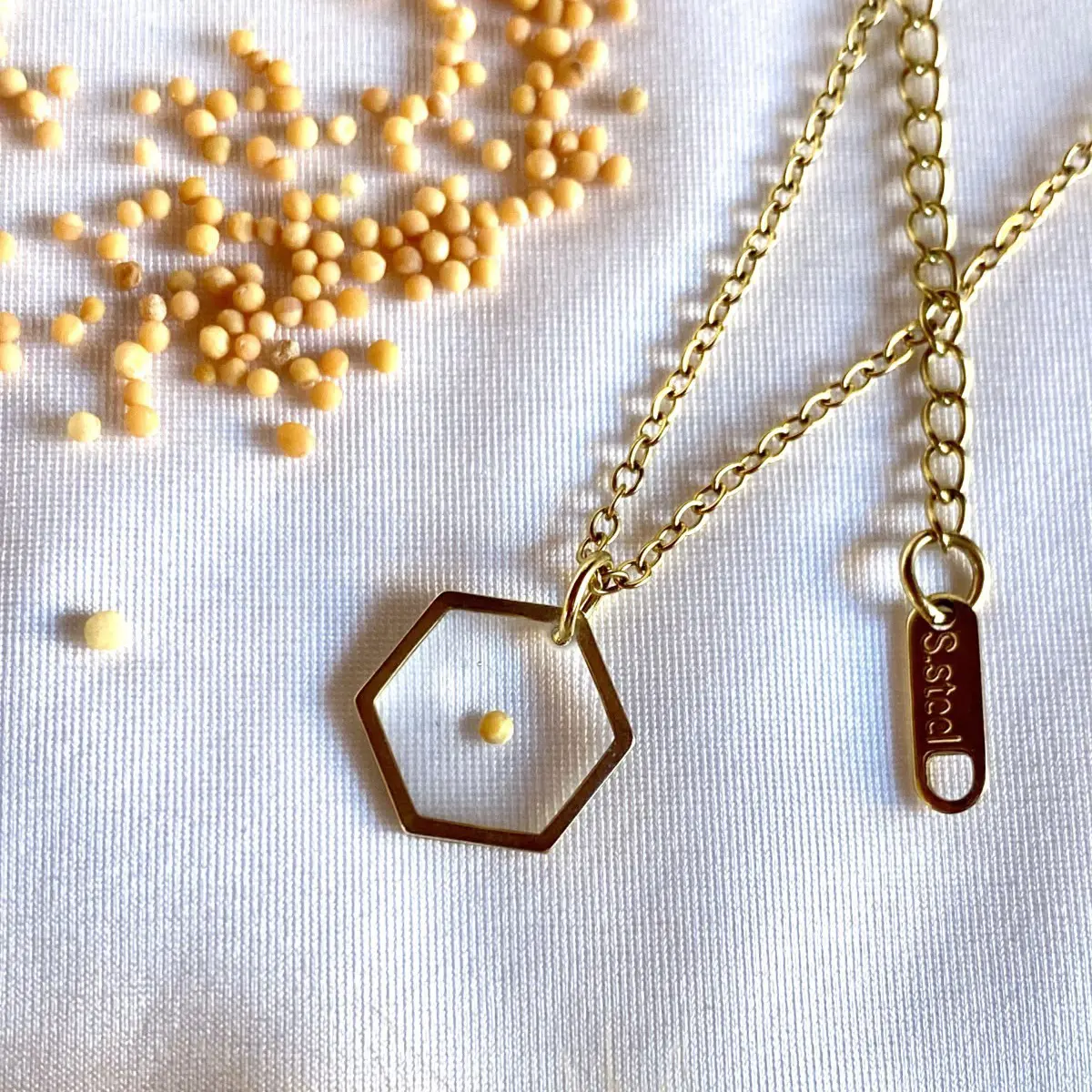 Mustard Seed Necklace - Image 2